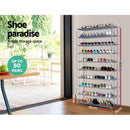 Artiss Shoe Rack Cabinet Stackable 10 - Tier Grey - RnR Galore