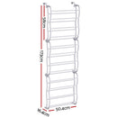 Artiss Shoe Rack Hanging Over Door Organiser 24 Pairs Eric - RnR Galore