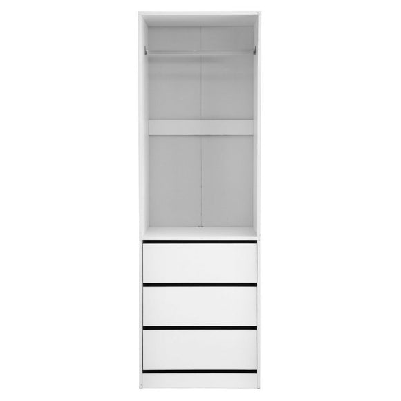 Artiss Wardrobe Clothes Closet Storage Organizer White - RnR Galore