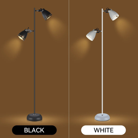 Audrey Floor Lamp - White - RnR Galore