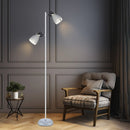 Audrey Floor Lamp - White - RnR Galore
