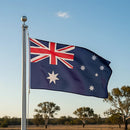 Australian Flag Heavy Duty Woven Spun Poly Australia Flag Metal Clips - RnR Galore