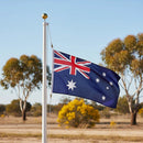 Australian Flag Heavy Duty Woven Spun Poly Australia Flag Metal Clips - RnR Galore