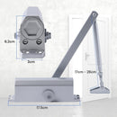 Auto Commercial Door Closers Hydraulic Door Closer for Home Commercial Door 45 - 60kg - RnR Galore