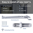 Auto Commercial Door Closers Hydraulic Door Closer for Home Commercial Door 45 - 60kg - RnR Galore