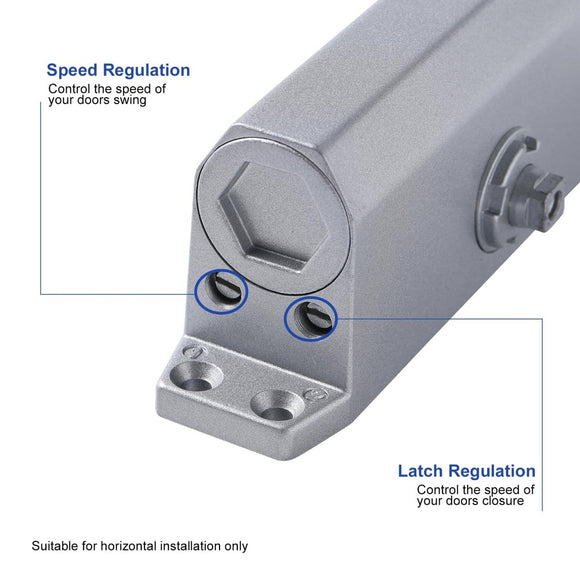 Auto Commercial Door Closers Hydraulic Door Closer for Home Commercial Door 45 - 60kg - RnR Galore