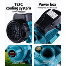 Auto Peripheral Water Pump Clean Electric Garden Farm Rain Tank Irrigation QB60 Yellow - RnR Galore