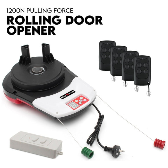 Automatic Roller Door Opener Garage Powerful 1200N Motor Garage 22m2; Rolling AU - RnR Galore