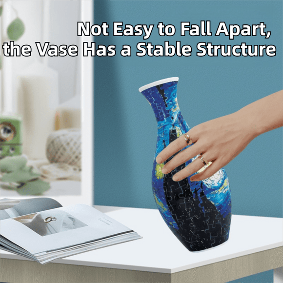 Autumn 3D Puzzle Vase - DIY Flower Vase Kit, Home Decor and Toy Gift - RnR Galore