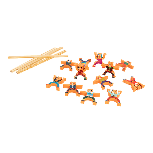 Balancing Stacking Blocks Educational Balance Wooden Acrobatic Toys Game - RnR Galore