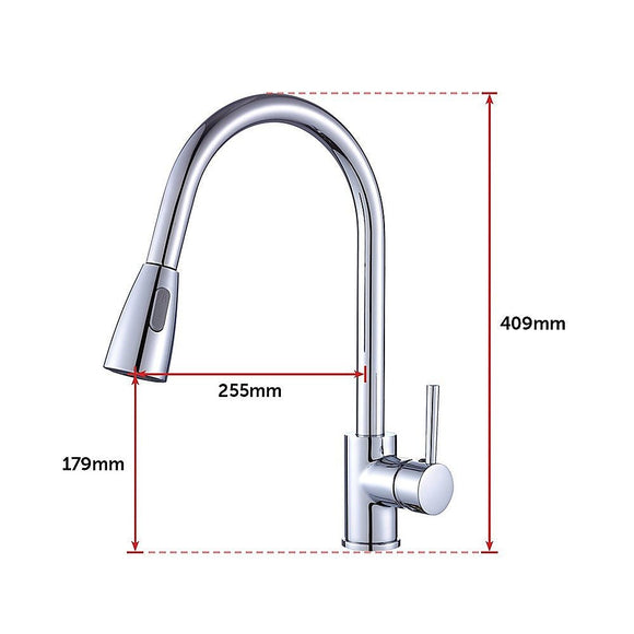 Basin Mixer Pull - Down Tap Faucet - Kitchen Laundry Bathroom Sink - RnR Galore
