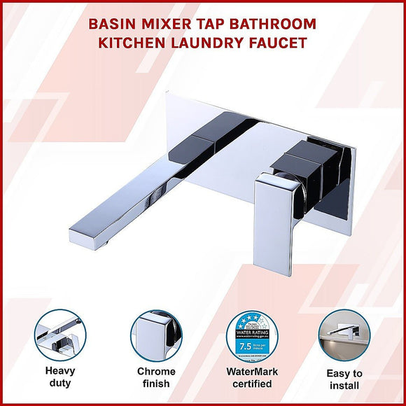Basin Mixer Tap Bathroom Kitchen Laundry Faucet - RnR Galore