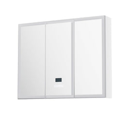 Bathroom Mirror Cabinet LED Light 900x720mm Medicine Wall Storage - RnR Galore