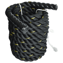 Battle Rope Dia 3.8cm x 9M length Poly Exercise Workout Strength Training - RnR Galore