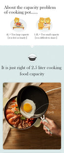 BEAR Multifunction Cooking Pot Hot Pot DHG - B25Z1 - RnR Galore