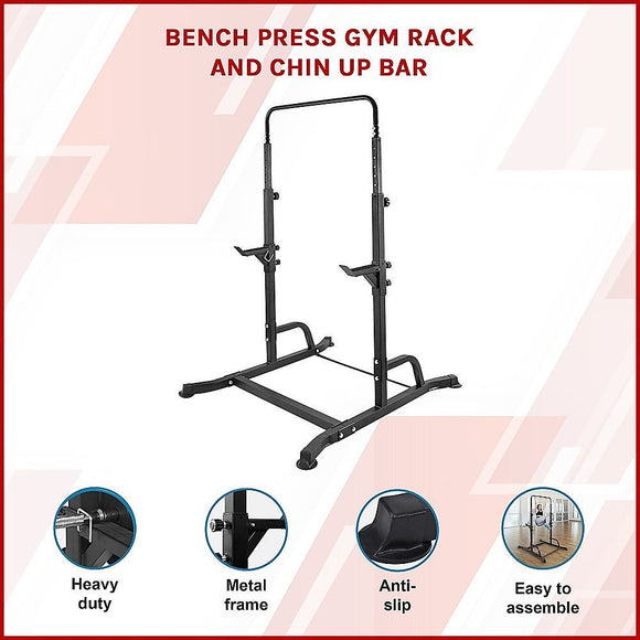 Bench Press Gym Rack and Chin Up Bar - RnR Galore