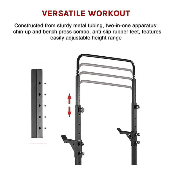 Bench Press Gym Rack and Chin Up Bar - RnR Galore