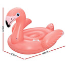 Bestway Flamingo Float Rider Inflatable Ride On Floating Pool Lounger 148x127CM - RnR Galore