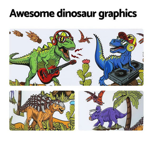 Bestway Kids Pool 183x38cm Round Above Ground Rigid Swimming Pools Dinosaur 946L - RnR Galore