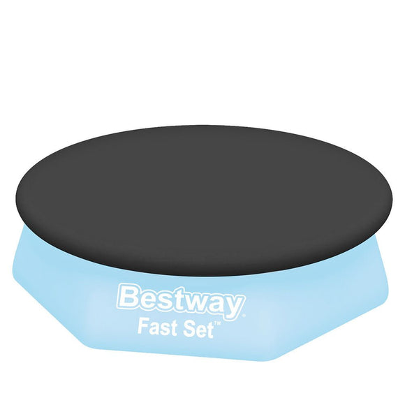 Bestway Pool Cover Fits 2.44m Above Ground Swimming Pool PVC Blanket - RnR Galore