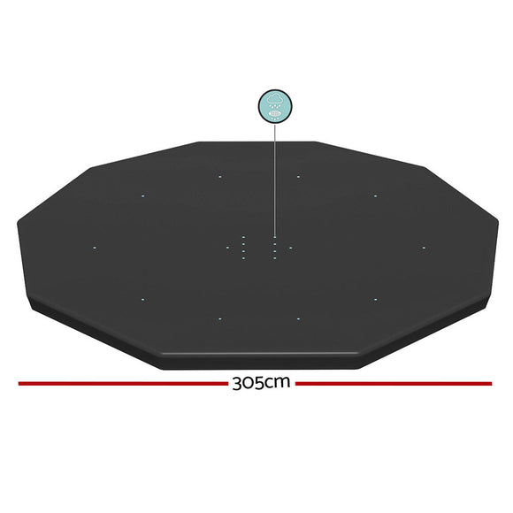Bestway Pool Cover Fits 3.05m Round Above Ground Swimming Pool PVC Blanket - RnR Galore