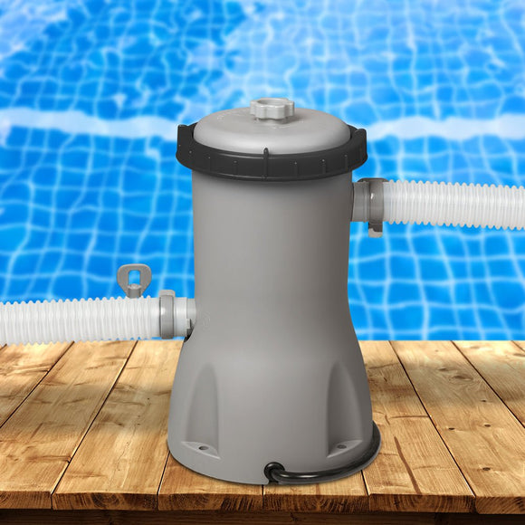 Bestway Pool Pump Cartridge Filter 530GPH 2006L/H Flowclear? Filters Cleaner - RnR Galore