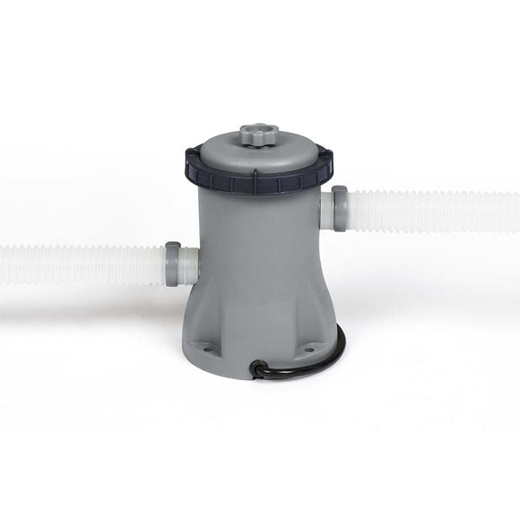Bestway Swimming Pool 400x211x81cm Steel Frame Above Ground Pools w/ Filter Pump 5700L - RnR Galore