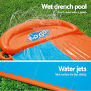 Bestway Water Slide Kids Slip 488cm Dual Slides Inflatable Splash Pad - RnR Galore