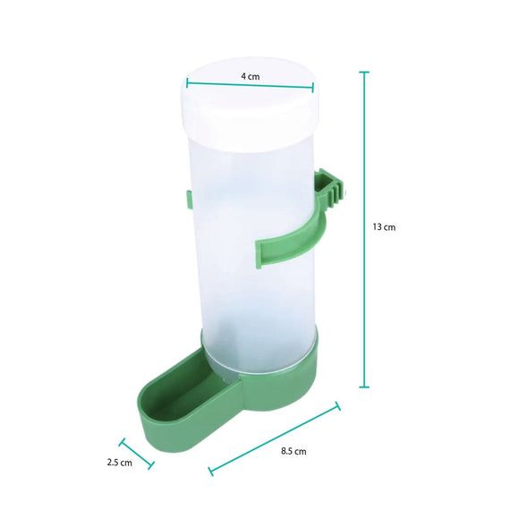 Bird Cage Food Dispenser Feeder Automatic Pet Parrot Budgie Cockatiel Aviary - RnR Galore