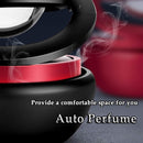 Black Solar - Powered Rotating Car Air Freshener: Space - Themed Dashboard Decor with Ocean Scent & 16 Cologne Pads - RnR Galore