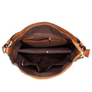 Black Womens Soft PU Leather Hobo Bag - Large Casual Tote Handbag with Adjustable Crossbody Strap - RnR Galore