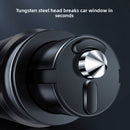 Blue 2 - in - 1 Emergency Car Escape Tool - Spring - Loaded Window Breaker & Seatbelt Cutter - RnR Galore