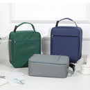 Blue Insulated Lunch Bag with Shoulder Strap - Portable & Large Capacity Thermal Bento Tote - RnR Galore