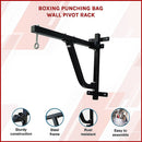 Boxing Punching Bag Wall Pivot Rack – Swivel Mount for Home Gym - RnR Galore