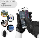 Breathable Mesh Motorcycle Gloves Touchscreen with TPR Palm Pad Hard Knuckle - Black - XLarge - RnR Galore