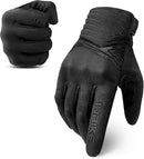 Breathable Mesh Motorcycle Gloves Touchscreen with TPR Palm Pad Hard Knuckle - Black - XXLarge - RnR Galore