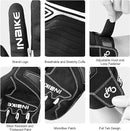 Breathable Mesh Motorcycle Gloves Touchscreen with TPR Palm Pad Hard Knuckle - White - XLarge - RnR Galore