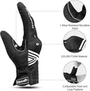 Breathable Mesh Motorcycle Gloves Touchscreen with TPR Palm Pad Hard Knuckle - White - XLarge - RnR Galore