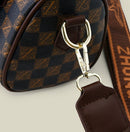 Brown bear Stylish PU Leather Boston Bag - Elegant Retro Single Shoulder Crossbody Handbag for Women - RnR Galore