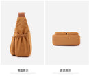 Brown Multi - Pocket Lightweight Nylon Crossbody Bag – Stylish, Functional, and Spacious Shoulder Bag for Women - RnR Galore