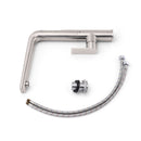 Brushed Nickel New Design Kitchen Mixer Sink Tap Laundry Faucet Swivel Spout - RnR Galore
