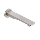 Brushed Nickel Round Bathtub Bubble Outlet Wall Mounted Spout Stainless Steel - RnR Galore