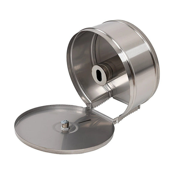 Brushed Stainless Steel Wall Mounted Toilet Paper Towel Dispenser - RnR Galore