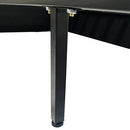 Camelia King Single Size Bed Frame Pink Velvet Upholstery High Headboard Quality Slats Metal Structure - RnR Galore