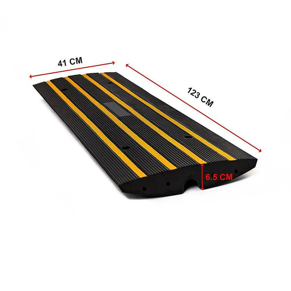 Car Driveway Curb Ramp Rubber 10,000 Kg Industrial Capacity - RnR Galore