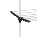 CARLA HOME Folding 3 Tier Clothes Laundry Drying Rack with Stainless Steel Tubes for Indoor & Outdoor Home - RnR Galore