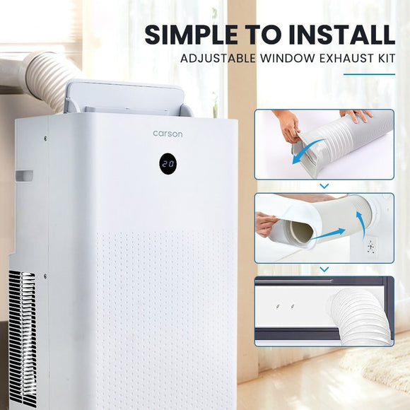 CARSON 3.5kW Portable Air Conditioner, with Dehumidifier Mode & Fan Cooler - RnR Galore