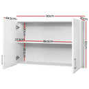 Cefito Bathroom Storage Cabinets 900mm Wall Mounted Medicine Cabinet Cupboard - RnR Galore