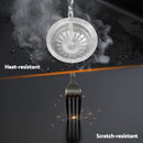 Cefito Kitchen Sink 116x50cm Granite Stone Sink Double Bowl Black - RnR Galore