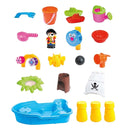 Children's Pirate Theme Ship Sand & Water Table for Creative Play - RnR Galore